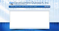 Desktop Screenshot of developmentoutreachinc.com